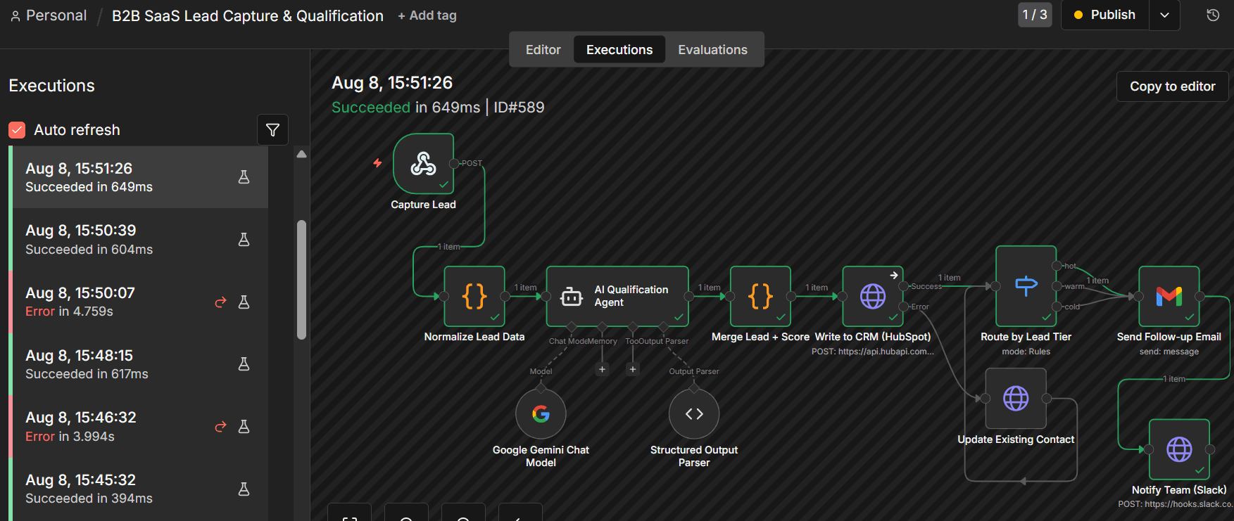 Lead Generation & Qualification System project visual 2